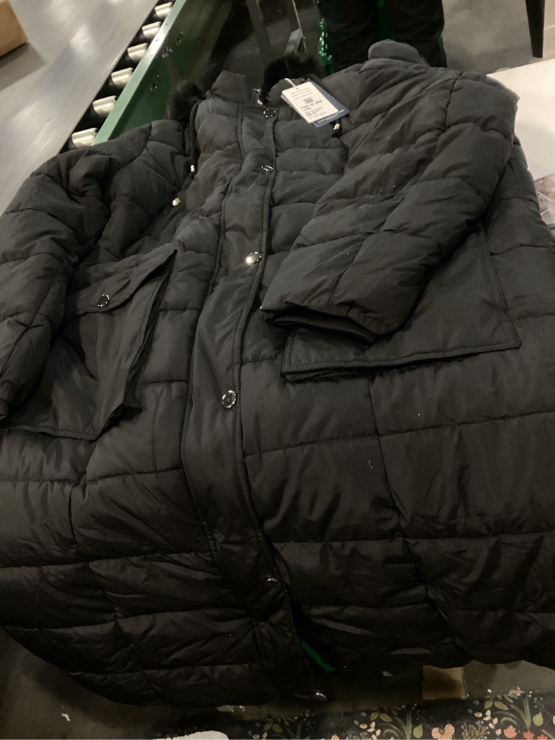 Condition photo showing Good Condition for (Size XXL) MOERDENG Women's Waterproof Long Winter Coat Thickened Down Alternative Jacket Warm Puffer Jacket Pa