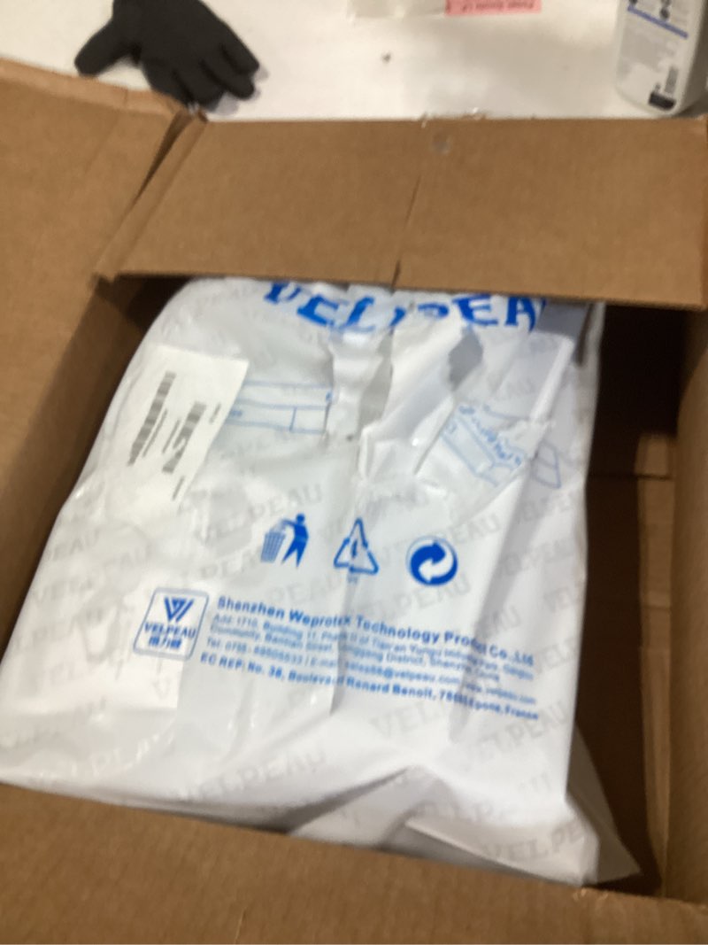 Condition photo showing As Is for velpeau shoulder abduction sling with two removable pillows, shoulder immobilizer strap for sleeping, rotator cuff surgery, medical sling for women & men, fits left & right arm (l, bust ?41?) large