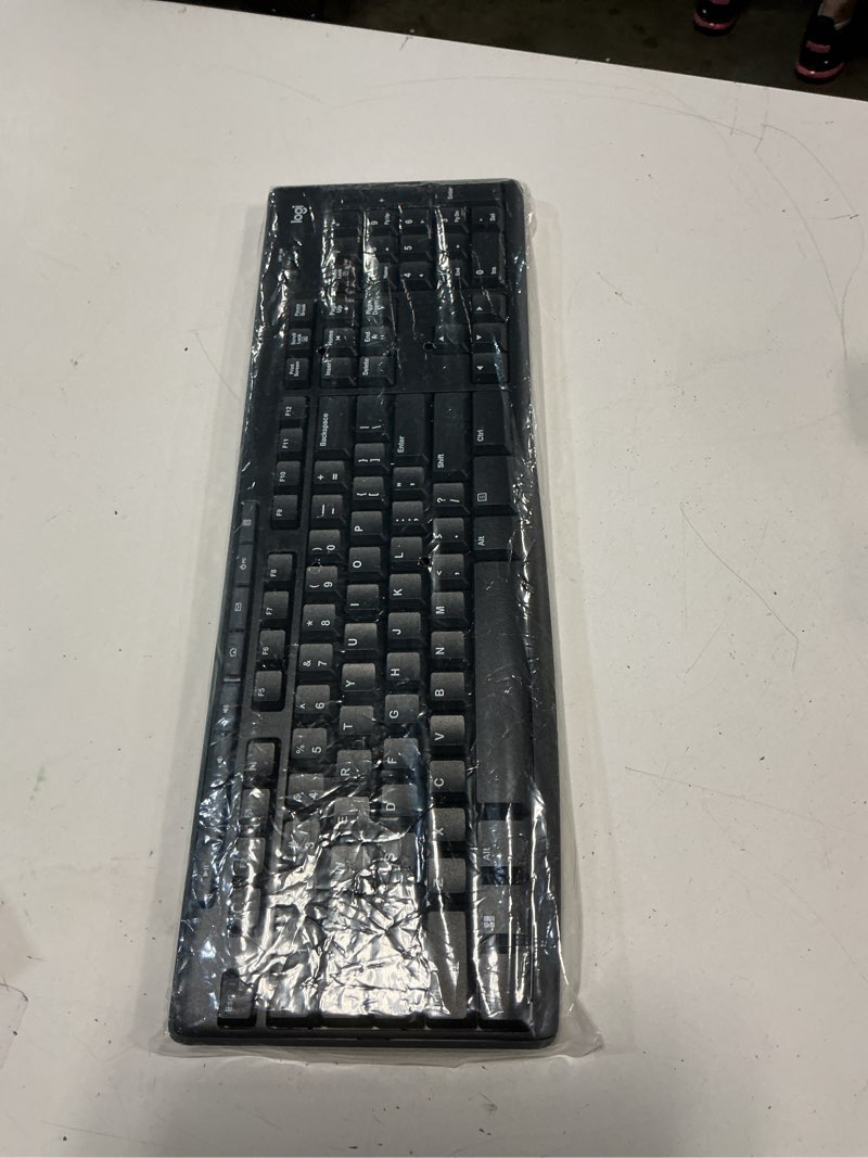 Condition photo showing Good Condition for logitech mk270 wireless keyboard and mouse combo for windows, 2.4 ghz wireless, compact mouse, 8 multimedia and shortcut keys, 2-year battery life, for pc, laptop - black black 1 pack combo