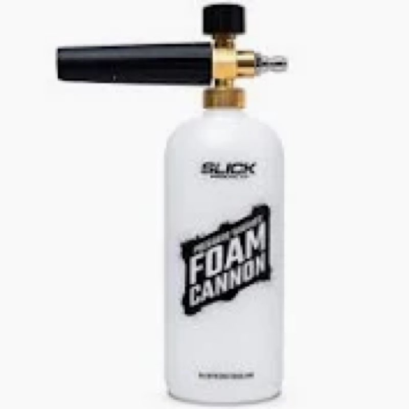 slick products pressure washer foam cannon