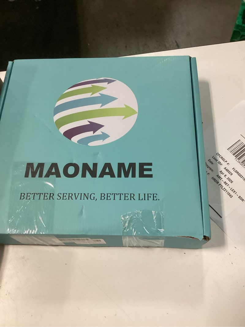 Condition photo showing New/Like New for maoname black charger plates, 13" plastic round charger for dinner plates, plate chargers set of 12, beaded table chargers for wedding, table setting 12 black