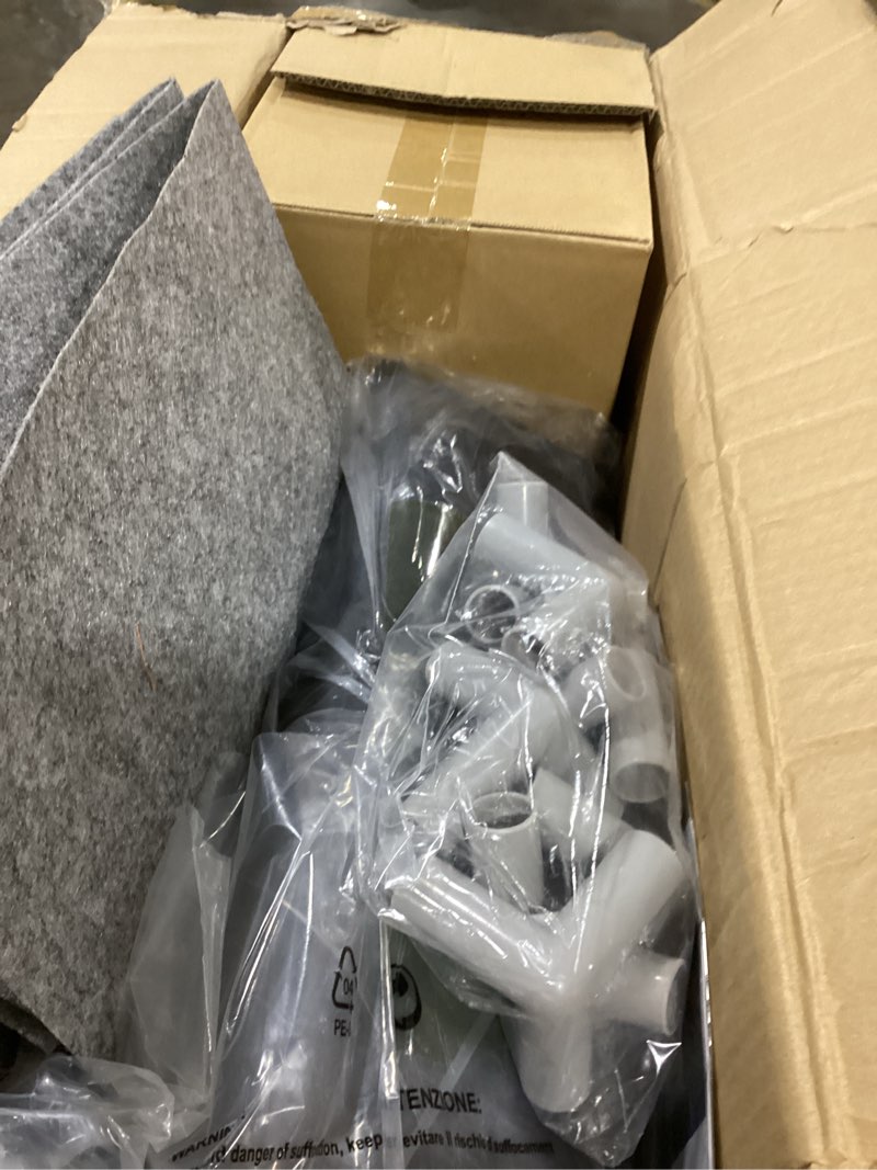 Condition photo showing Good Condition for Upgraded Portable Sauna Box for Relaxation, Detoxification, Steam Sauna for Home with Steamer, Remote Control, Folding Chair, 9 Levels, 2.6’ x 2.6’ x 5.9’