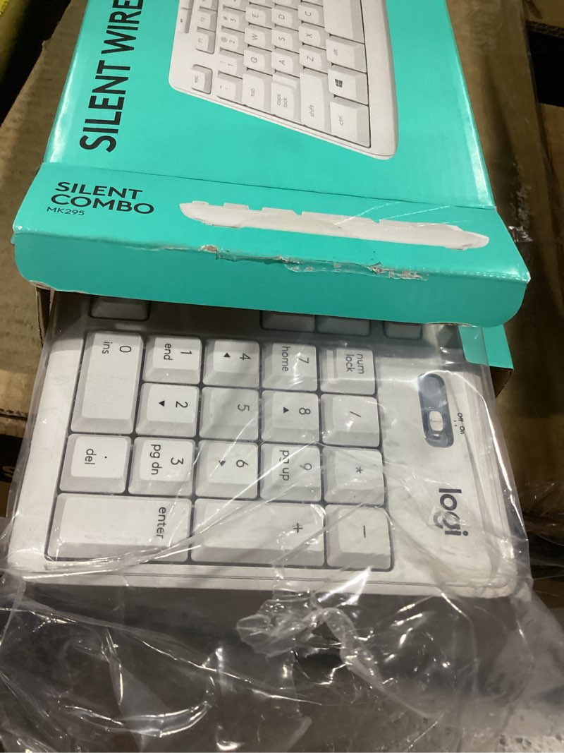 Condition photo showing Good Condition for logitech mk295 silent wireless keyboard and mouse - white