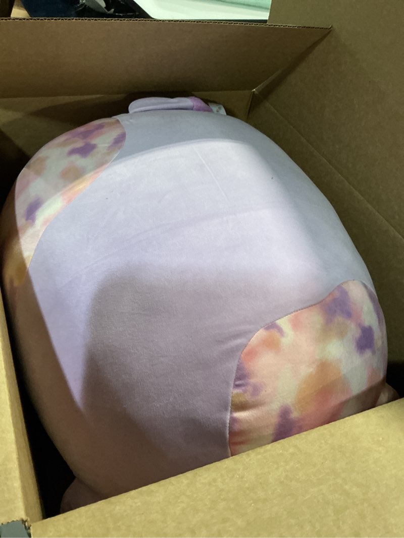Condition photo showing Good Condition for squishmallows original 20in suri the pink tie-dye cow – official jazwares plush (jumbo)