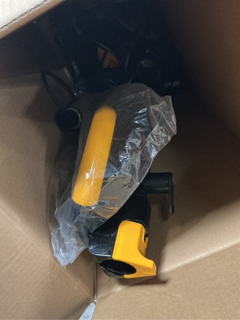 Condition photo showing Good Condition for Eureka Powerful Upright Vacuum Cleaner for Home Pet Hair, Lightweight Household Upright Vacuum for Carpet and Hard Floor, MaxSwivel Pro NEU350 with Pet Tool, Yellow MaxSwivel Pro NEU350 with Pet Tool Yellow