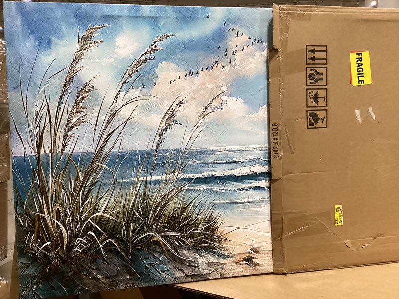 hyidecorart Large Wall Art For Living Room Wall Decor For Bedroom Sunshine Ocean Scenery Painting Bl