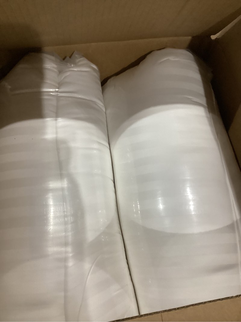 Condition photo showing New/Like New for Beckham Hotel Collection Bed Pillows Standard/Queen Size Set of 2 - Original Soft Down Alternative Pillow for Sleeping - Soft Support for Back, Stomach or Side Sleepers Queen / Standard White