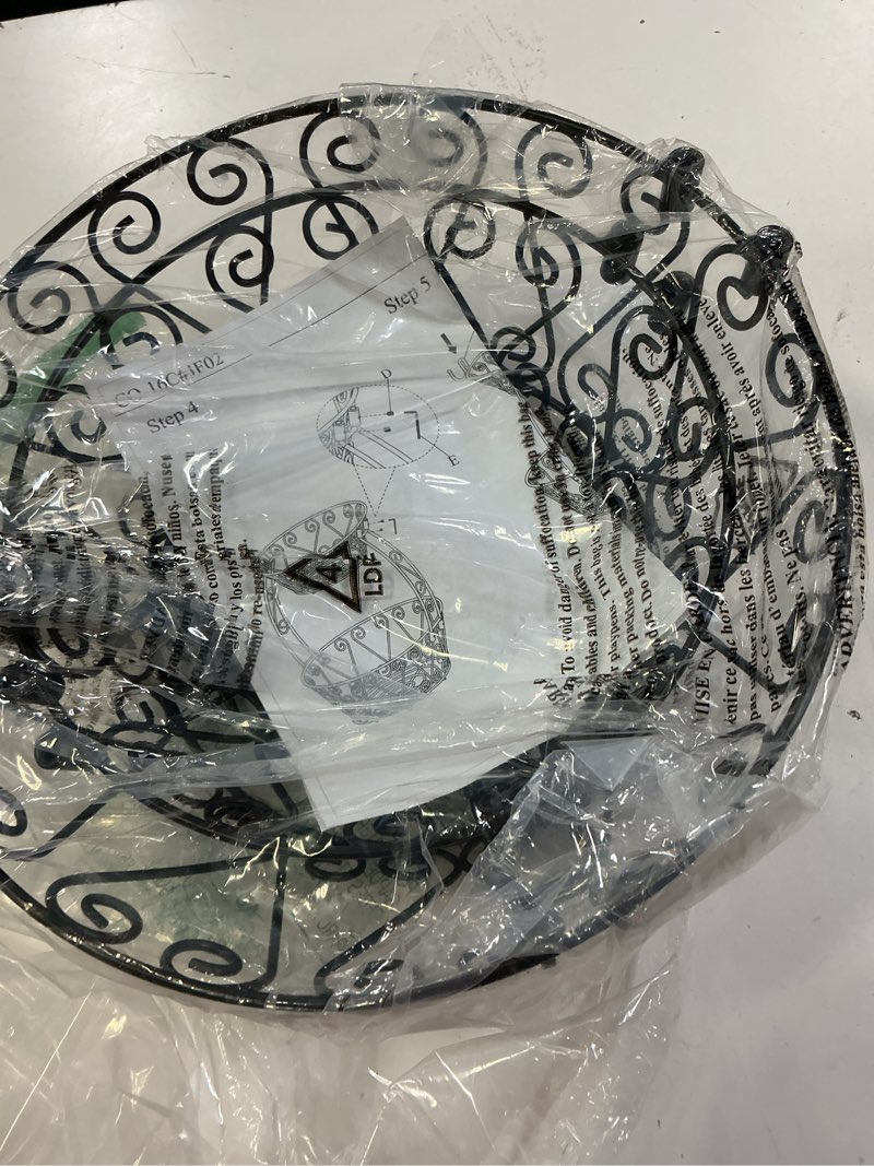 Condition photo showing Good Condition for Simple Houseware 2-Tier Countertop Fruit Basket Bowl Storage, Bronze