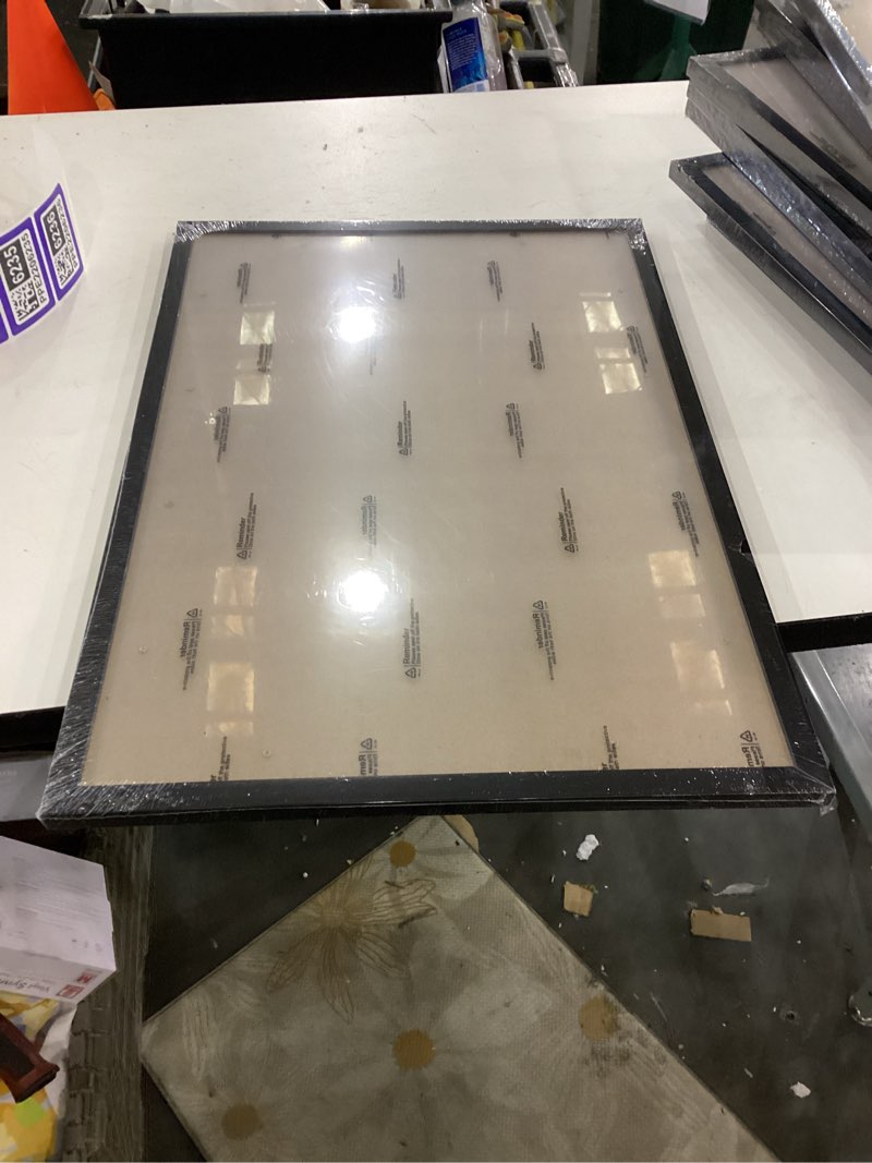 HUKONHEP 15x22 Black Picture Frames, Photos Frame with Plexiglass, Wall Gallery Photo Frames, Horizo