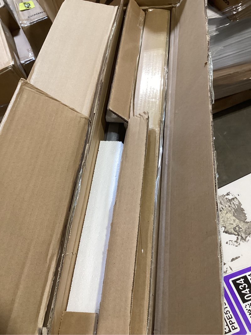 Condition photo showing Good Condition for bathroom mirrors for over sink,2pcs 24x36inch vanity mirrors for wall,black metal frame rectangle mirrors for bathroom,farmhouse,restroom,hangs horizontally or vertically black 24" x 36" (2 pack)