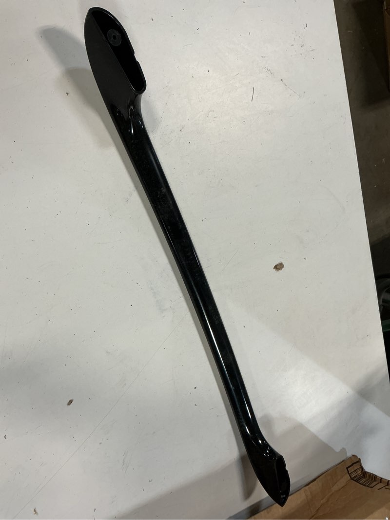 Condition photo showing As Is for upgraded 316443601 oven door handle compatible with kenmore electrolux frigidaire electric range oven stove, includes 2 pack 316433300 oven handle screws white
