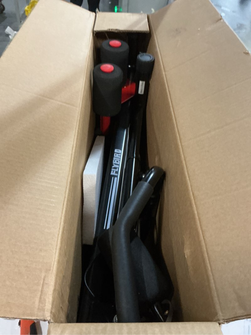 Condition photo showing As Is for FLYBIRD Ab Workout Equipment, Adjustable Ab Machine Full Body Workout for Home Gym, Strength Training Exercise Equipment for Body Shaping Foldable Waist Trainer Suitable for Beginner Red