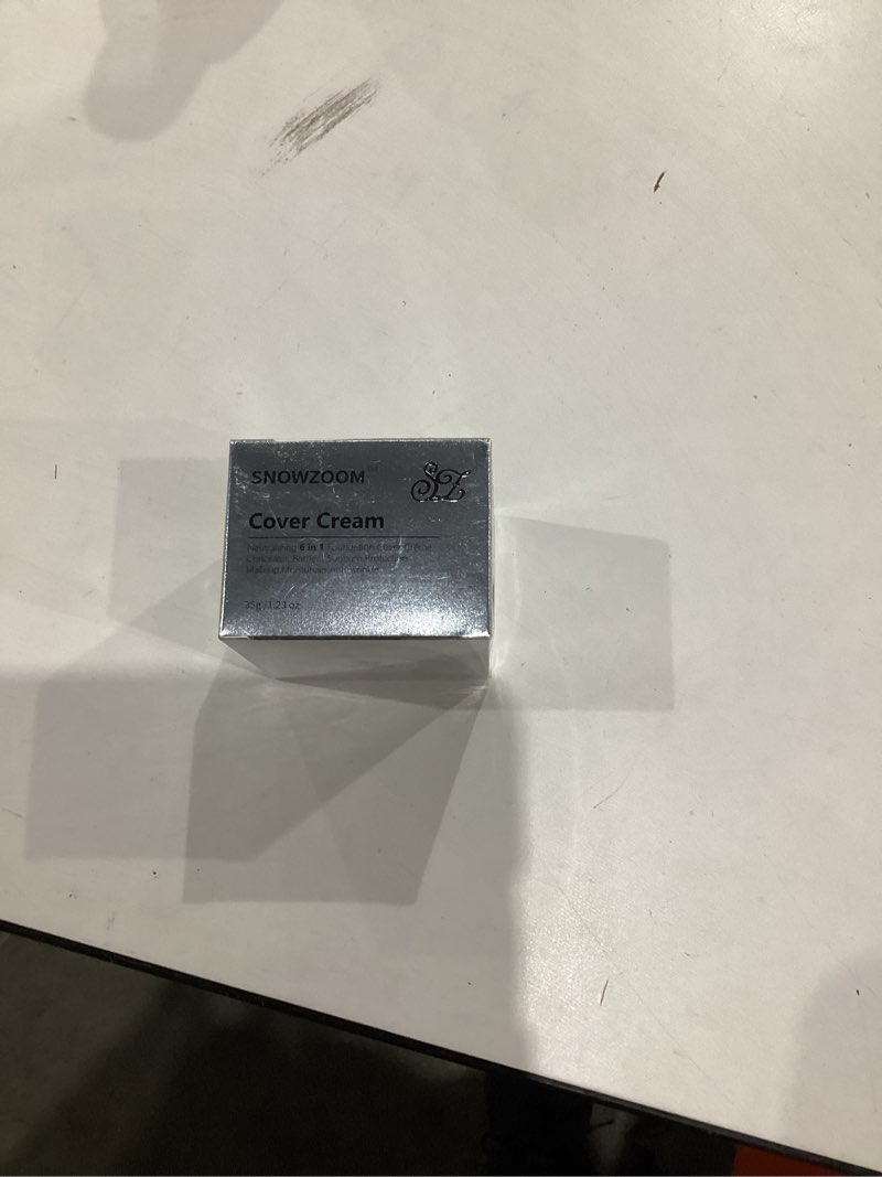 Condition photo showing New/Like New for 6 in1 Cover Crème Full Coverage Foundation Makeup, Hydrating Primer,Concealer,SPF 50+,Long-Wearing Coverage-1.01 Fl Oz(30 ML) (LIGHT BEIGE- For medium skin tone, 1.23 OZ)