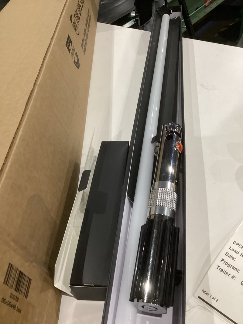 Condition photo showing Good Condition for Lightsaber Dueling Light Saber with 12 RGB Colors 16 Sound Fonts and Motion Control, Force FX Lightsabers with Premium Metal Handle and Replaceable Blade, Light Sabers for Adults, Kids