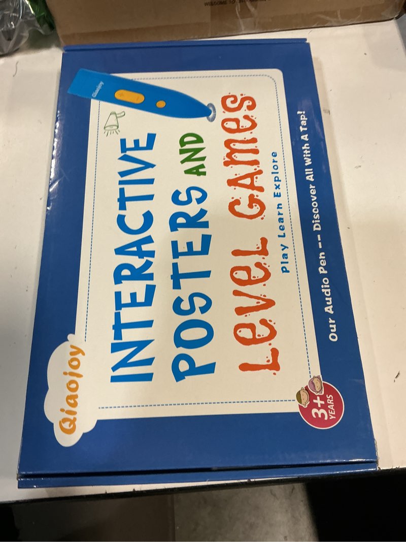 Condition photo showing New/Like New for Bilingual Interactive for Kids Talking USA Map World Map for Kids Learning, Geography Toys Games Educational Electronic Map Personalized Gift/Toys for 4 5 6 7 8 9 10 Year Old Girls/Boys USA & World Map