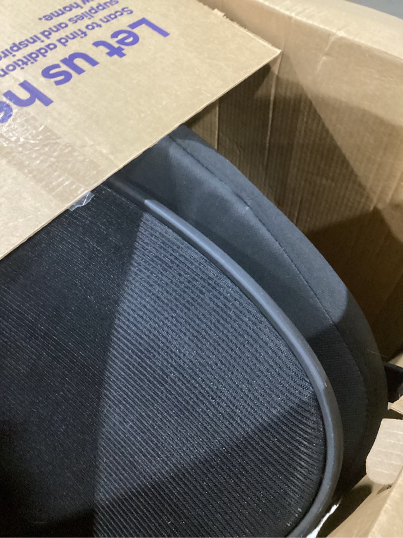 Condition photo showing Good Condition for felixking office chair, ergonomic desk chair breathable mesh chairs adjustable high back lumbar support flip-up armrests, executive rolling swivel comfy computer chairs home office black black 1