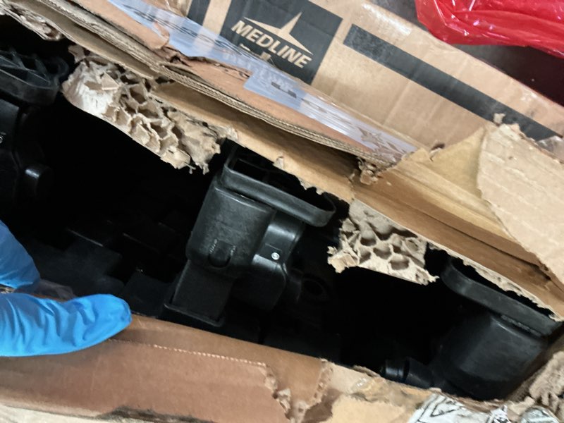 Condition photo showing As Is for COBIZI 10x20 Heavy Duty Pop up Canopy Tent with 6 sidewalls Easy Up Commercial Outdoor Canopy Wedding Party Tents for Parties All Season Wind & Waterproof Gazebo with Roller Bag,Grey(Frame Thickened) Gray 10x20 Upgraded Windproof Thicker Steel