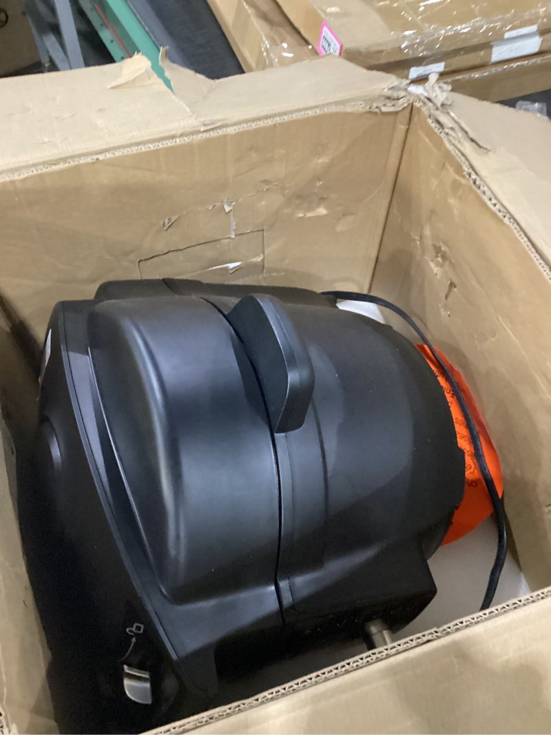 Condition photo showing As Is for Instant Pot 6.5 Quart Duo Crisp Ultimate Lid with WIFI, 13-in-1 Air Fryer and Pressure Cooker Combo, Sauté, Slow Cook, Bake, Steam, Warm, Roast, Dehydrate, Sous Vide, & More, Includes App with Recipes Wi-fi