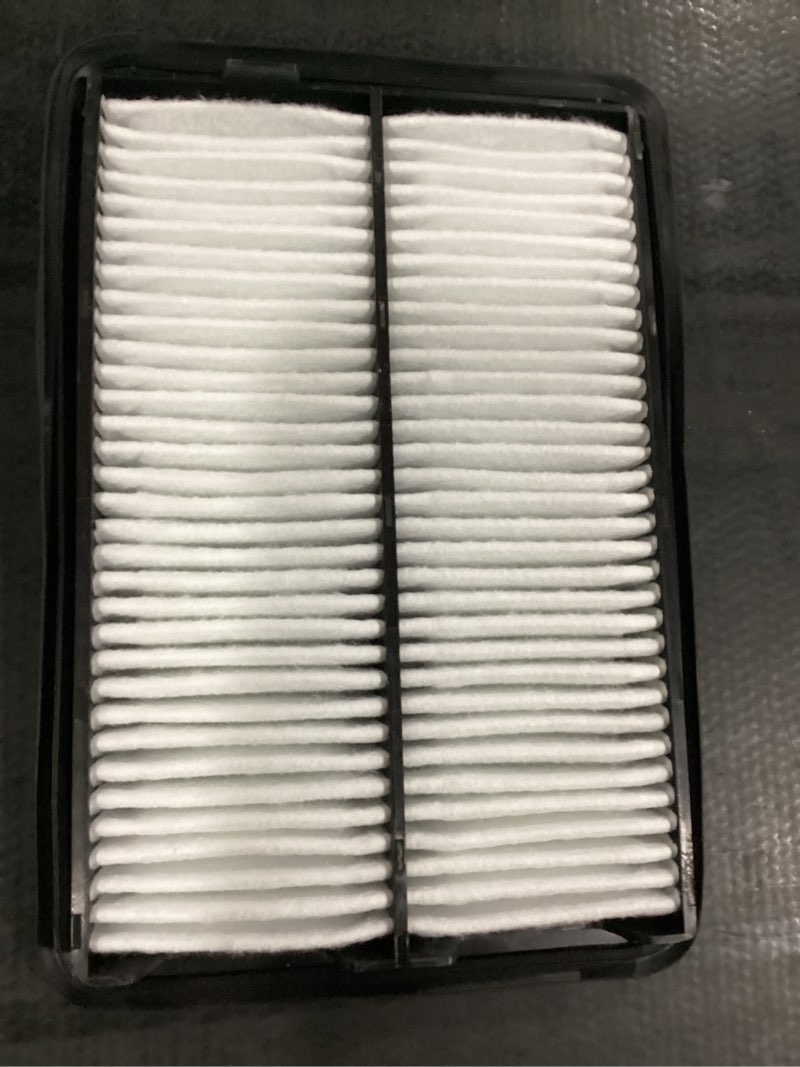 Condition photo showing Good Condition for super tech 2775 engine air filter, replacement filter for nissan fits select: 2014-2020 nissan rogue, 2017-2022 nissan rogue sport