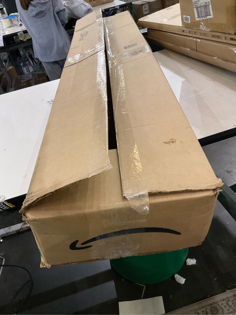 Condition photo showing As Is for ZSTARR PVC Light Blockers Blackout Light Blockers Side Tracks for Window Shades Blinds Side Tracks for Blackout Shades Easy to Install Light Blocking Strips for Bedroom (Black, 58",2Pcs) L-shaped Black-2pcs 58‘’