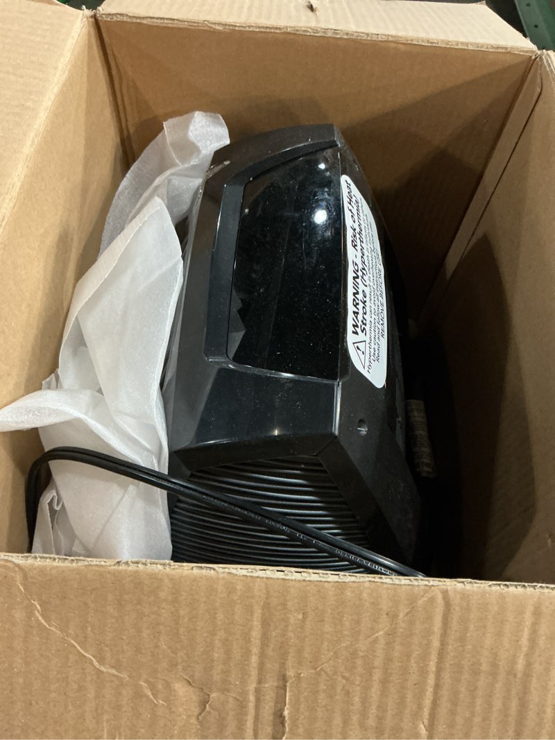 Condition photo showing As Is for Vornado TAVH10 (2025) Space Heater with Remote for Home, Fan Only Option, Digital Display with Adjustable Thermostat, Advanced Safety Features, Timer, Auto Climate Control, Heater for Bedroom, Black TAVH10 (2025 Model)