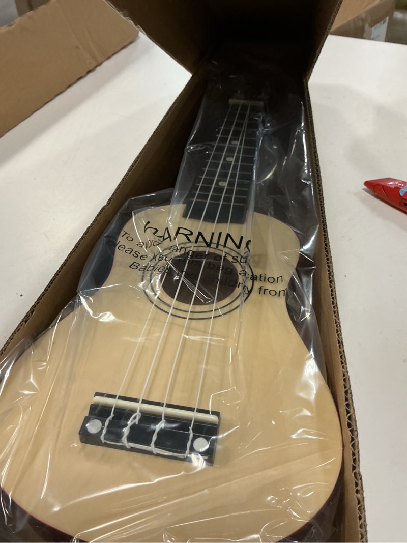 Condition photo showing Good Condition for 21 Inch Wooden Kids Toddler Child Children Acoustic Guitar Musical Instruments Ideal for 3-9 Year Old Boys Girls Gifts (Burlywood)