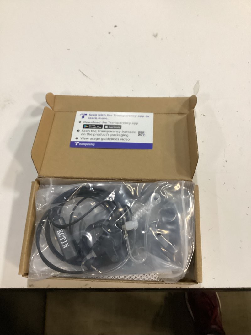 Condition photo showing New/Like New for earpiece for midland walkie talkies with mic security headsets for gxt1000vp4 lxt500vp3 gxt1050vp4 gxt1000xb (2packs)