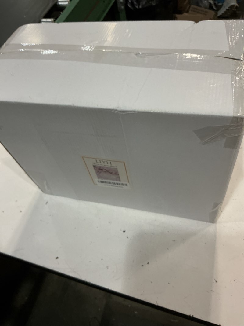Condition photo showing New/Like New for liyh 210 pcs ivory plastic plates scalloped plastic plates disposable dinnerware set cream gold scalloped plate include plate gold silverware napkins cup for birthday valentine's day 30 guests beige with gold
