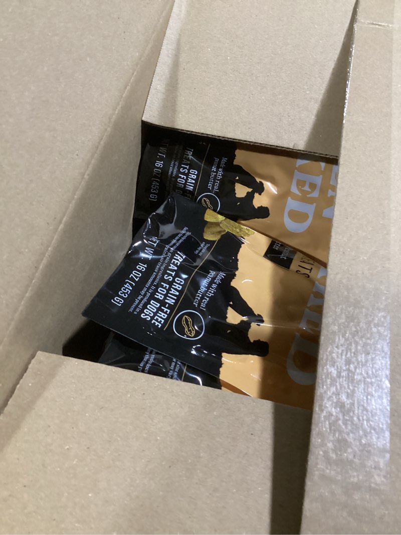 Condition photo showing Good Condition for (20 pk)American Journey Peanut Butter Recipe Grain-Free Oven Baked Crunchy Biscuit Dog Treats