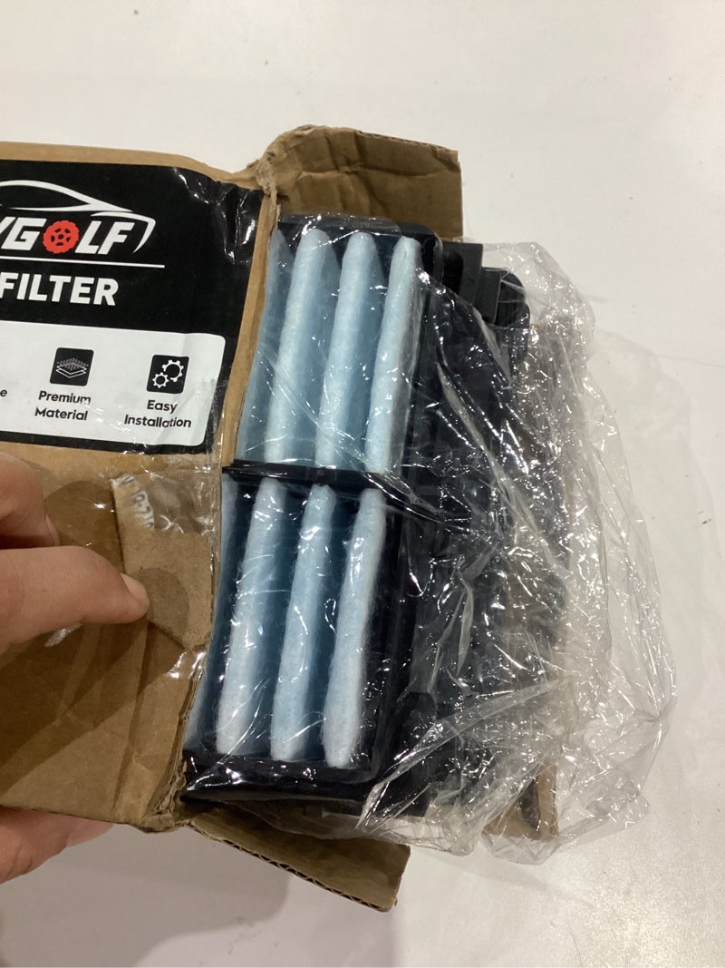 Condition photo showing Good Condition for 2PCS Engine Air Filter Fit for Tucson 2022-2026, Santa Fe 2021-2026, Kia K5 2021-2026, Sorento 2021-2026, Carnival 2022-2026 Air Filter Replacement Engine Filter# 28113L1000