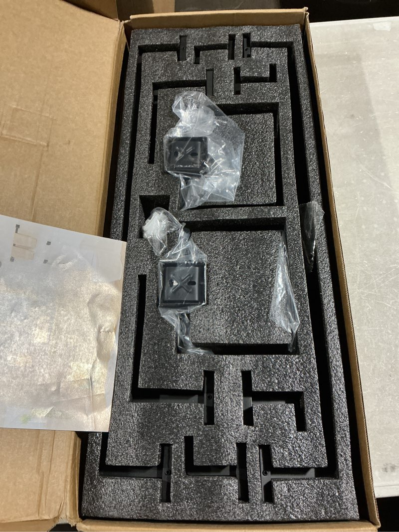 Condition photo showing Good Condition for 10-pieces matte black bathroom accessories set, 23.6 inch bath towel bar set, sus 304 stainless steel bathroom hardware set, towel racks for bathroom wall mounted.