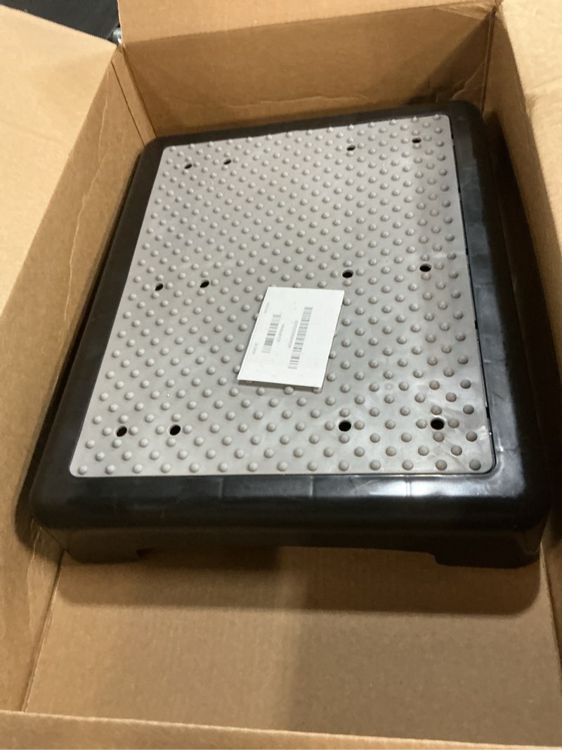 Condition photo showing Good Condition for platform safety step - non-slip indoor and outdoor large size mobility stool, portable riser, anti-fall safety platform for the elderly, high rise stairs