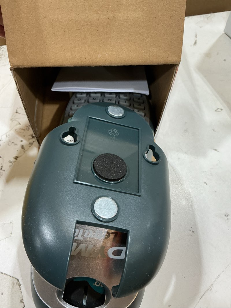 Condition photo showing Good Condition for dymo label maker machine with 3 tapes - 100h letratag handheld, includes 3 lt label tapes, perfect for home & office organization silver machine + 3 tapes