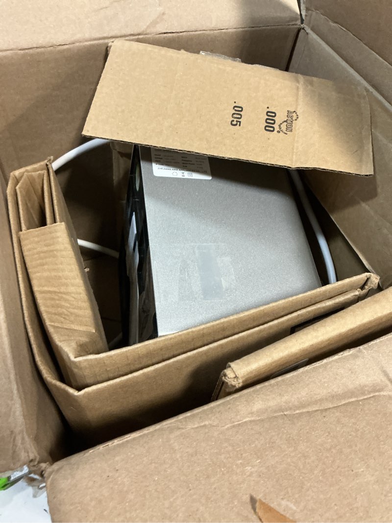 Condition photo showing As Is for aike air wiper compact hand dryer 110v 1400w silver (with 2 pin plug) model ak2630s