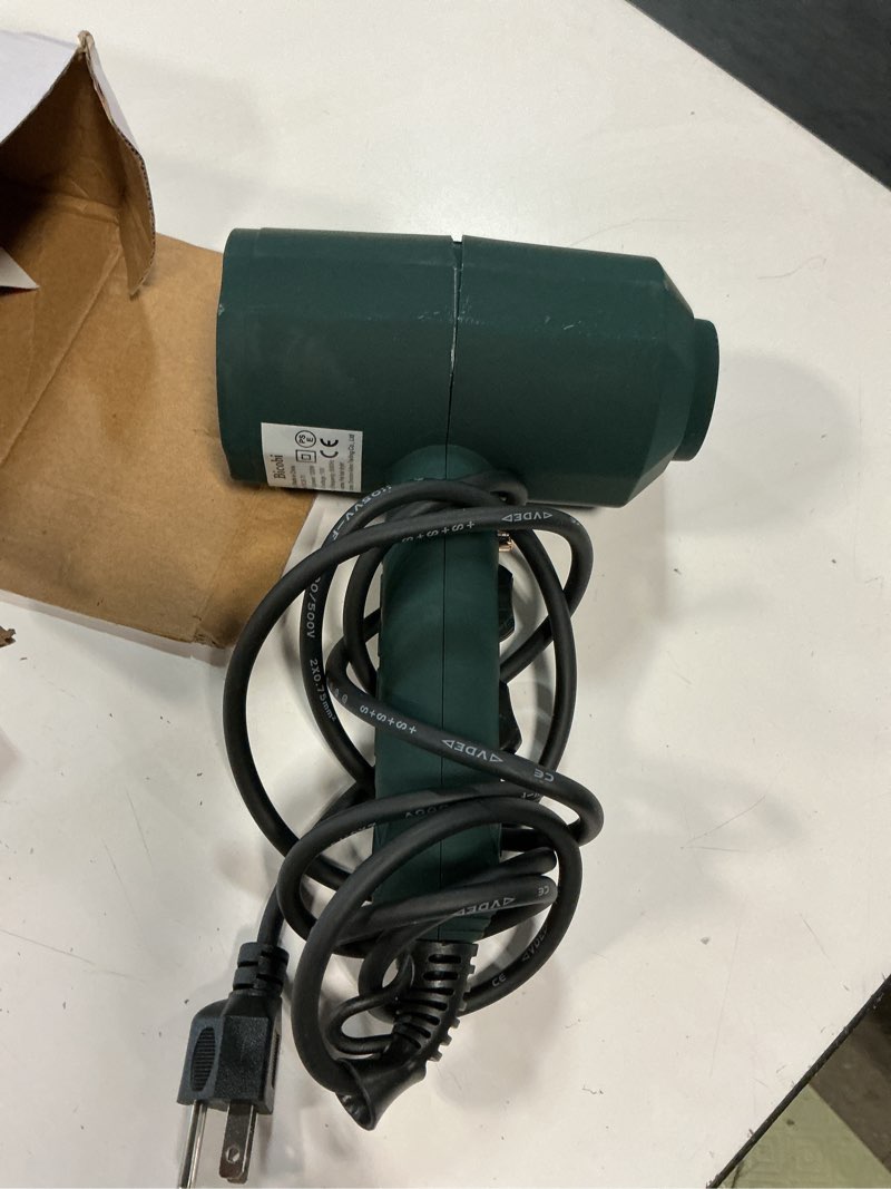 Condition photo showing As Is for dog cat hair dryer,professinal double force grooming blower dryer for medium/small pets,iec & ul certificated