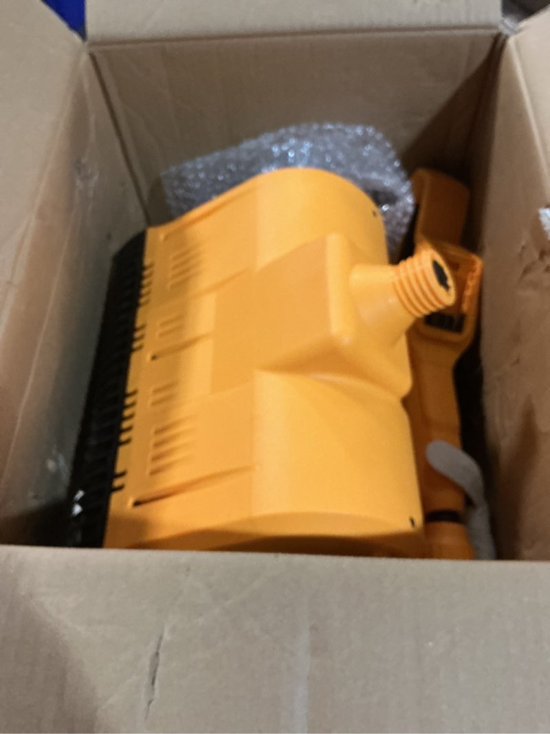 Condition photo showing As Is for Cordless Snow Shovel Compatible with DeWalt 20V MAX Battery(NO Battery) 12" Electric Snow Blower for Driveway Max 16FT Throw Distance, 7" Clear Depth with Front Handle for Deck, Patio, Bare