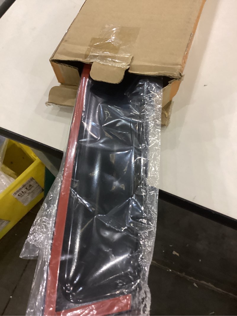 Condition photo showing New/Like New for Window Visors Rain Guards for Car Windows with Fit for 2018-2023 GMC Terrain SLE SLT AT4 Denali, 4pcs Front and Rear Sun/Rain Guards, Smoke Window Deflectors