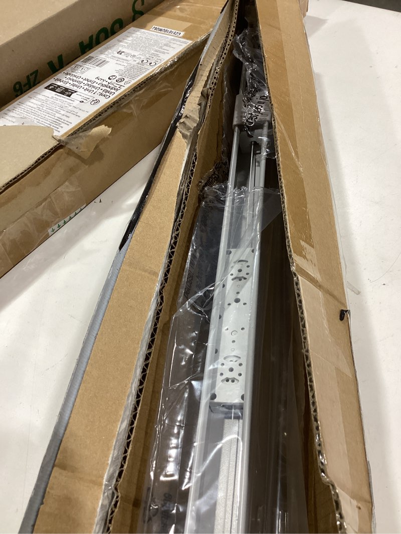 Condition photo showing Good Condition for lazblinds cordless cellular shades, no tools no drill light filtering honeycomb shades pleated blinds for windows, 31'' w x 64'' h, light grey light filtering-light grey 31'' w × 64'' h