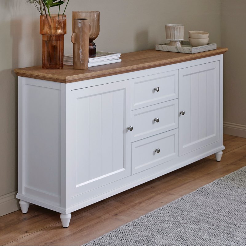 Rini 59.06" Wide 3 Drawer Sideboard