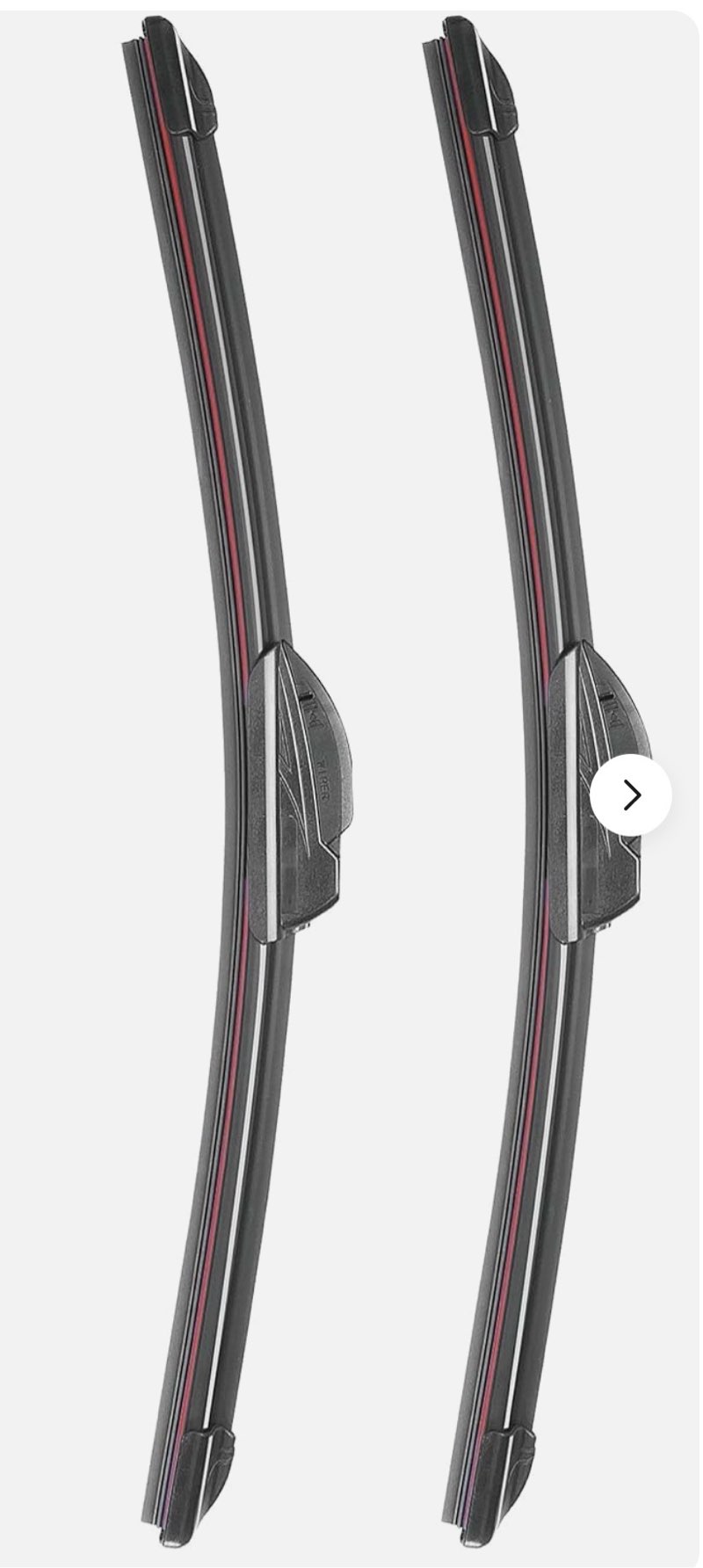 windshield wipers oem quality 26" + 19" premium all-season wiper blades automoti