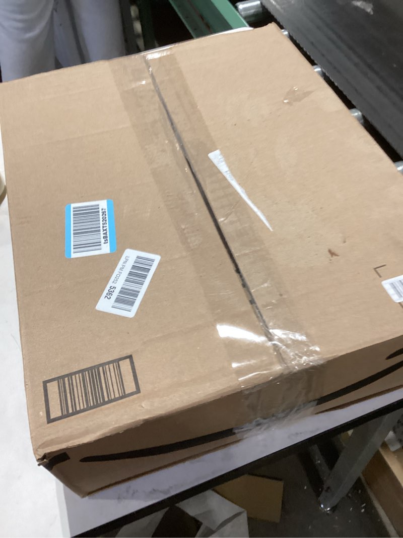 Condition photo showing Good Condition for B FSOBEIIALEO Storage Ottoman Velvet Tufted Folding Ottomans Footstool Rest Seat with Removable Lid (White, Medium) White Medium