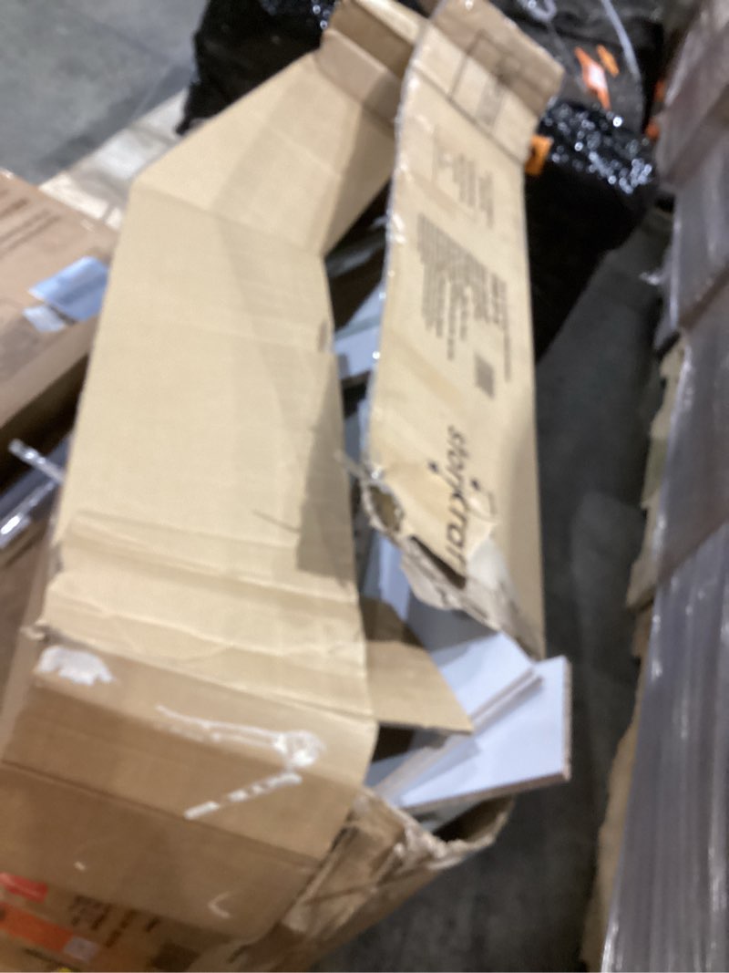 Condition photo showing As Is for Storkcraft Crescent 6-Drawer Dresser (White) – GREENGUARD Gold Certified, White Dresser for Bedroom, Kids & Nursery Storage Chest, Safety Interlocking Drawers, Pre-Installed Tracks, Kids Chest White 6 Drawer Dresser