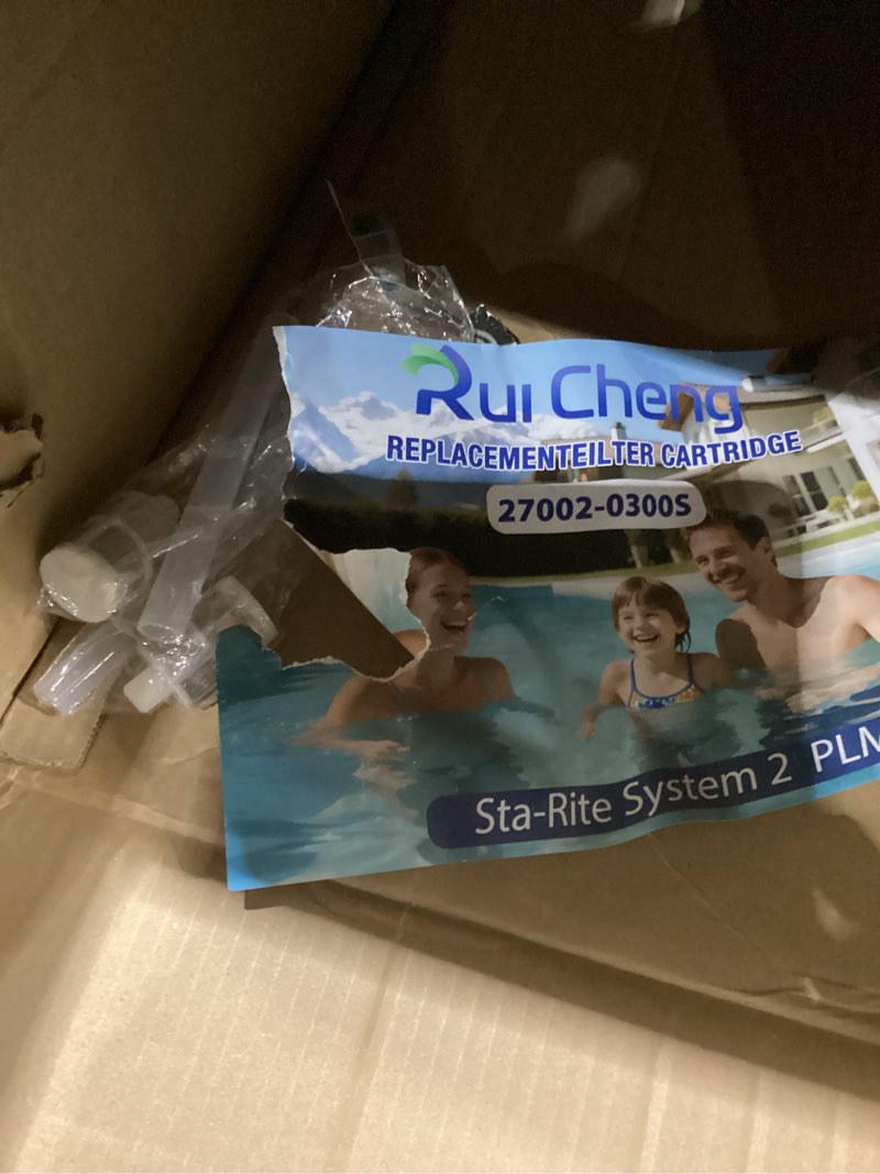 Condition photo showing Good Condition for pool filter with rui cheng replacement cartridge