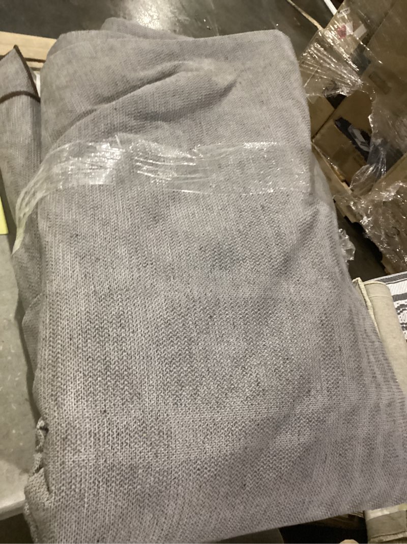 Condition photo showing As Is for loloi amber lewis josie collection jos-02 earth/natural 9'-0" x 12'-0", .13" pile height, low profile, machine washable, area rug earth / natural 9' x 12' (rectangular)