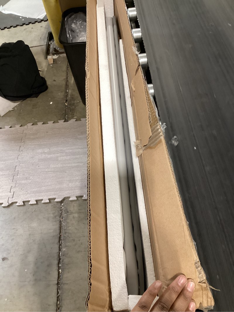 Condition photo showing Good Condition for 33.6 in folding card table, portable square folding table, foldable table suitable for camping, dining room, office, metal frame, indoor and outdoor, space-saving, no assembly required, grey