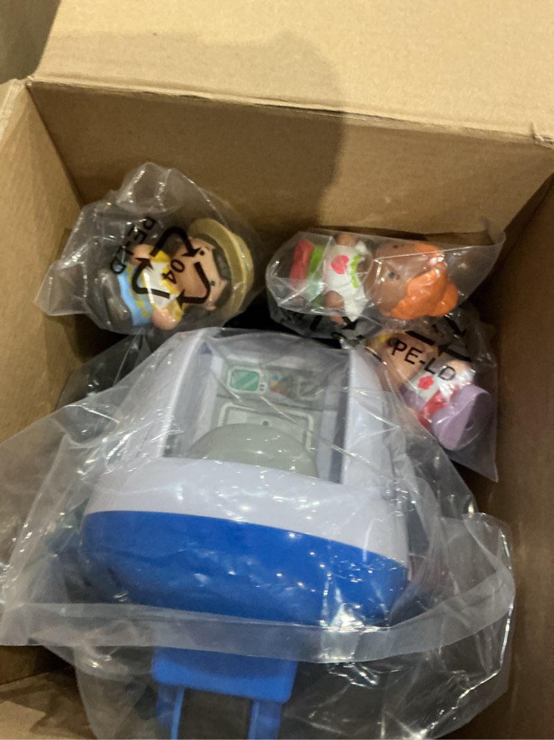 Condition photo showing Good Condition for PLAY Airplane Toy for Kids - Toddler Airplane Toys Travel Plane Toys for Kids 2+ Years Old with Small Figures & Baggage Carrier, Musical Toy Airplane with Lights for Boys Girls Gifts Birthday (Blue)