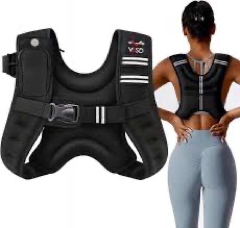 VBSD Weighted Vest Woman 6LB Weight Vest for Women Men Body Weight Vests for Walking Strength Traini