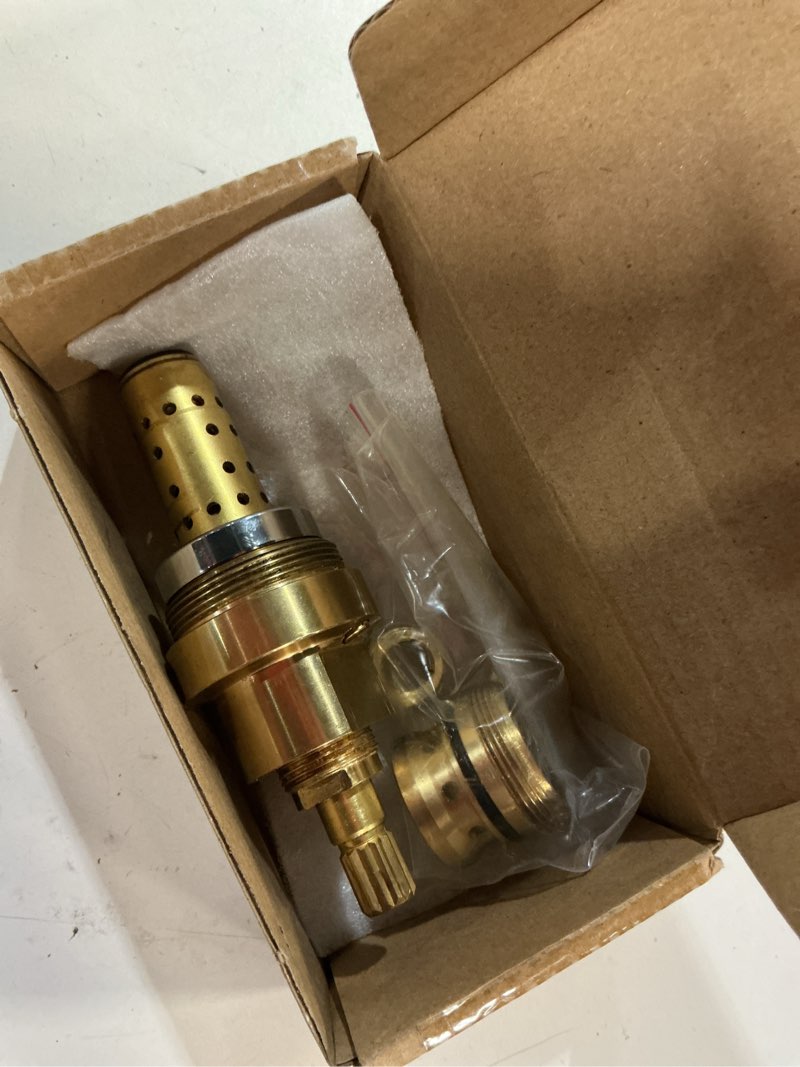 Condition photo showing New/Like New for 1 set shower valve rebuild kit replacement fit for symmons temptrol shower valves with ta-10 flow control spindle assembly, t-12a cap part & ta-4 hot cold seats (brass)