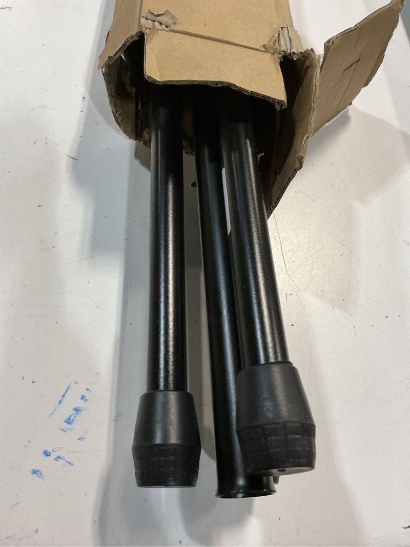 Condition photo showing As Is for gator frameworks rok-it series tripod mic stand adjustable with 31.5" to 61.5" height, fully collapsible for convenient travel (ri-mic-520) standard tripod