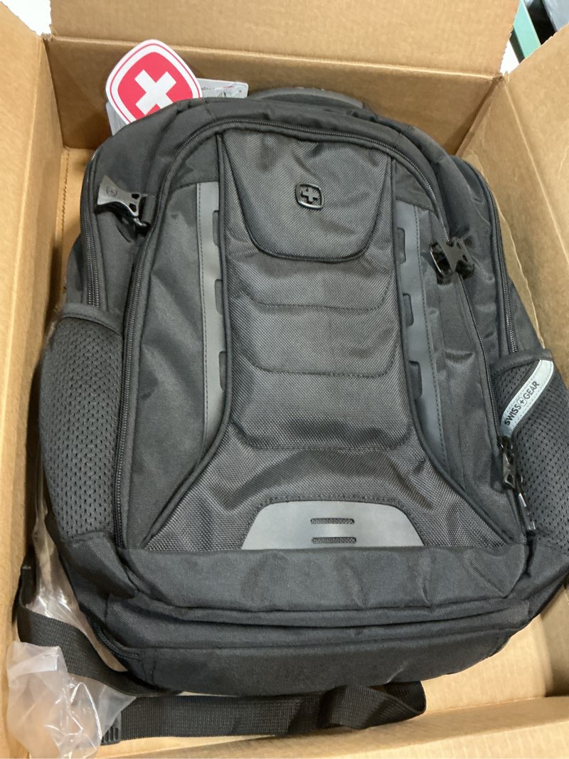 Condition photo showing Good Condition for SwissGear ExecuLite Laptop Backpack, Black, 18.5”x12.5”x8.25” 18.5”x12.5”x8.25” Black